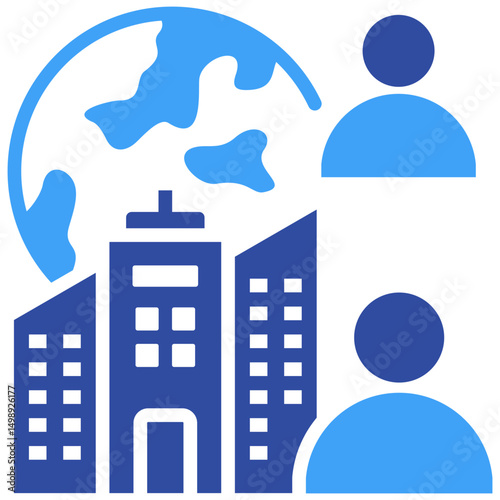Outsourcing Icon