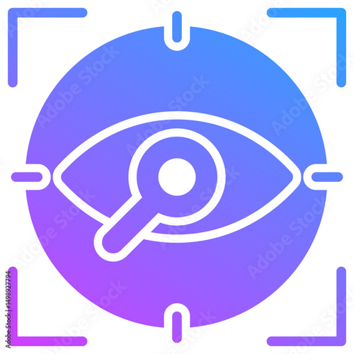 Focused Eye Icon