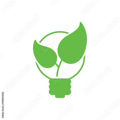 Energy Conservation Vector icon