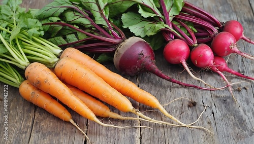 Fresh vegetables on the market