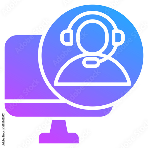 Virtual Assistant Icon