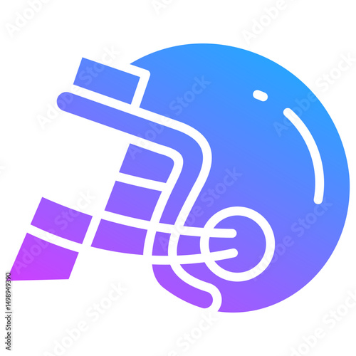 Football Helmet Icon