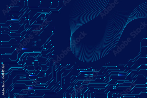 
Circuit board. Technology background.