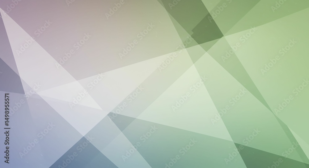 Obraz premium Abstract Geometric Background with Overlapping Triangles