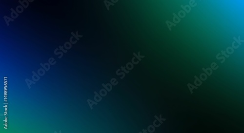 Abstract Blue Green Gradient
