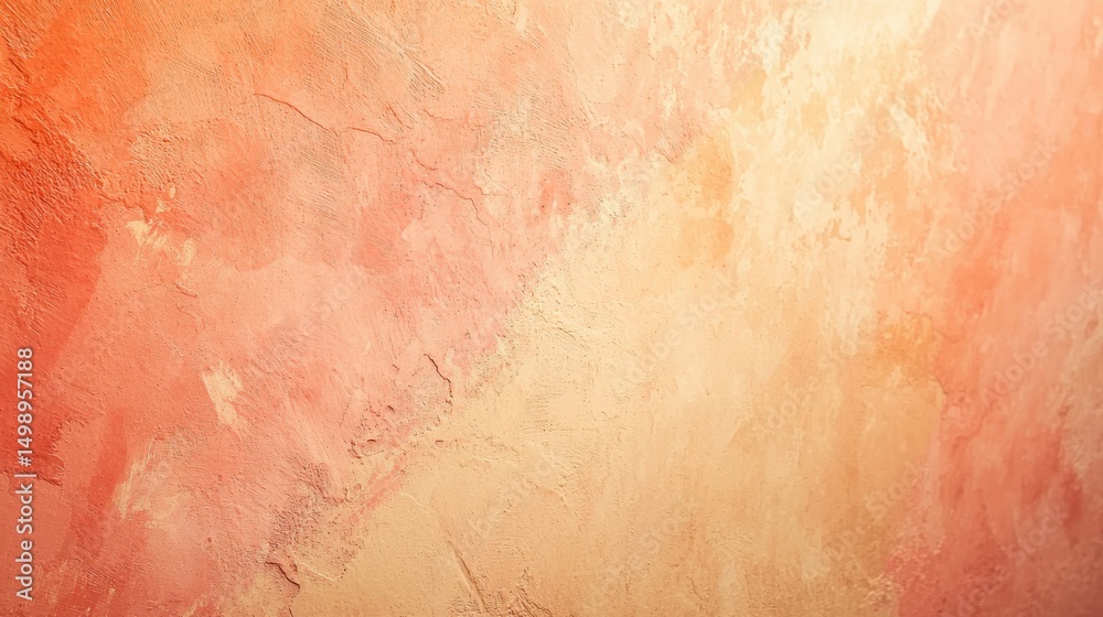 Fototapeta premium Soft Blush and Peach Abstract Texture for Background or Wallpaper