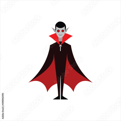 vector illustration of a super hero boy