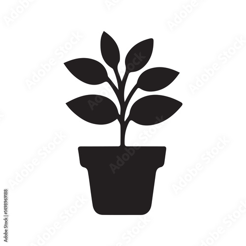 vector illustration of a plant
