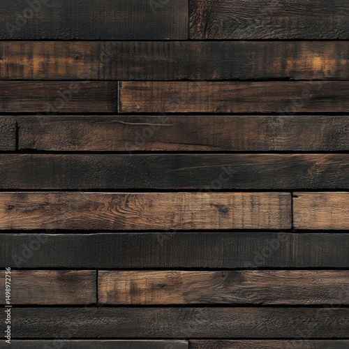 Old Wooden Wall with Rustic Wood Texture Background photo