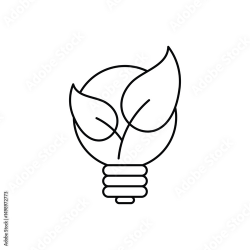 Energy Conservation Vector icon
