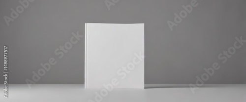 Clean, grey backdrop, blank magazine brochure template ,  texture,  grey,  empty
