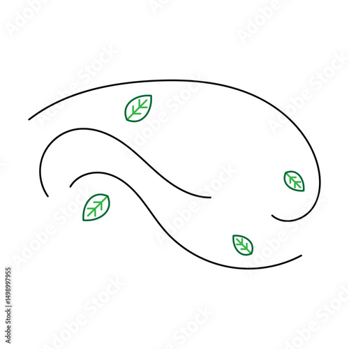 Wind With Leaf