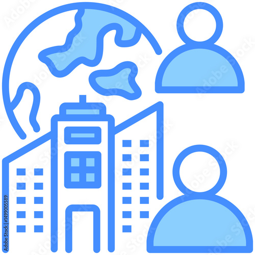 Outsourcing Icon