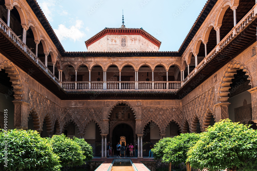 Obraz premium Ancient and prosperous Spain and Portugal