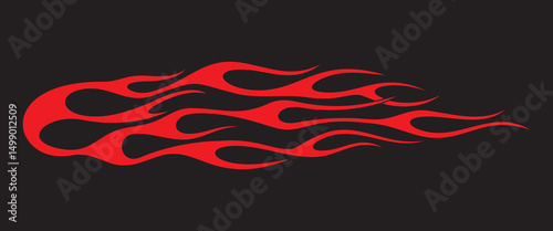 Classic Red Flame is a  beautiful