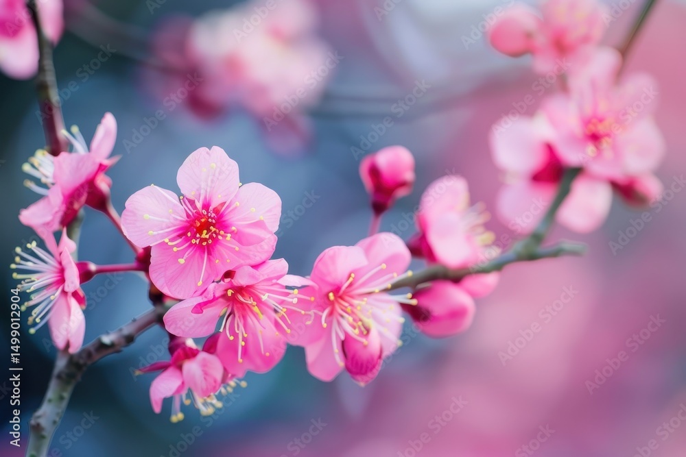 pink cherry blossom in spring pink cherry blossom in spring