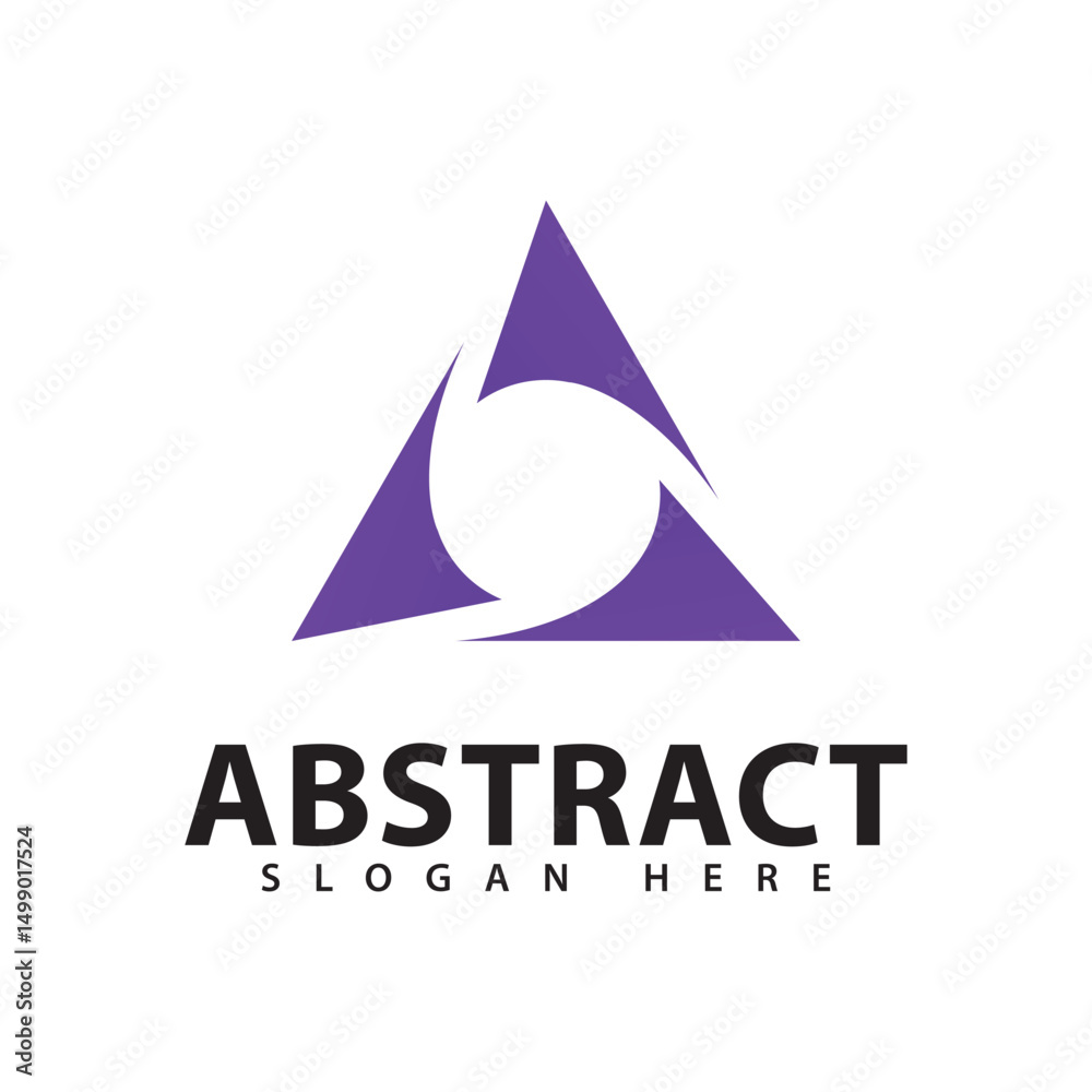 Fototapeta premium Triangle Logo Template vector design