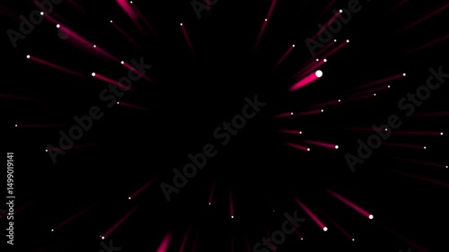 Wallpaper Mural Explosive animation showcasing vibrant light patterns in stunning display Torontodigital.ca