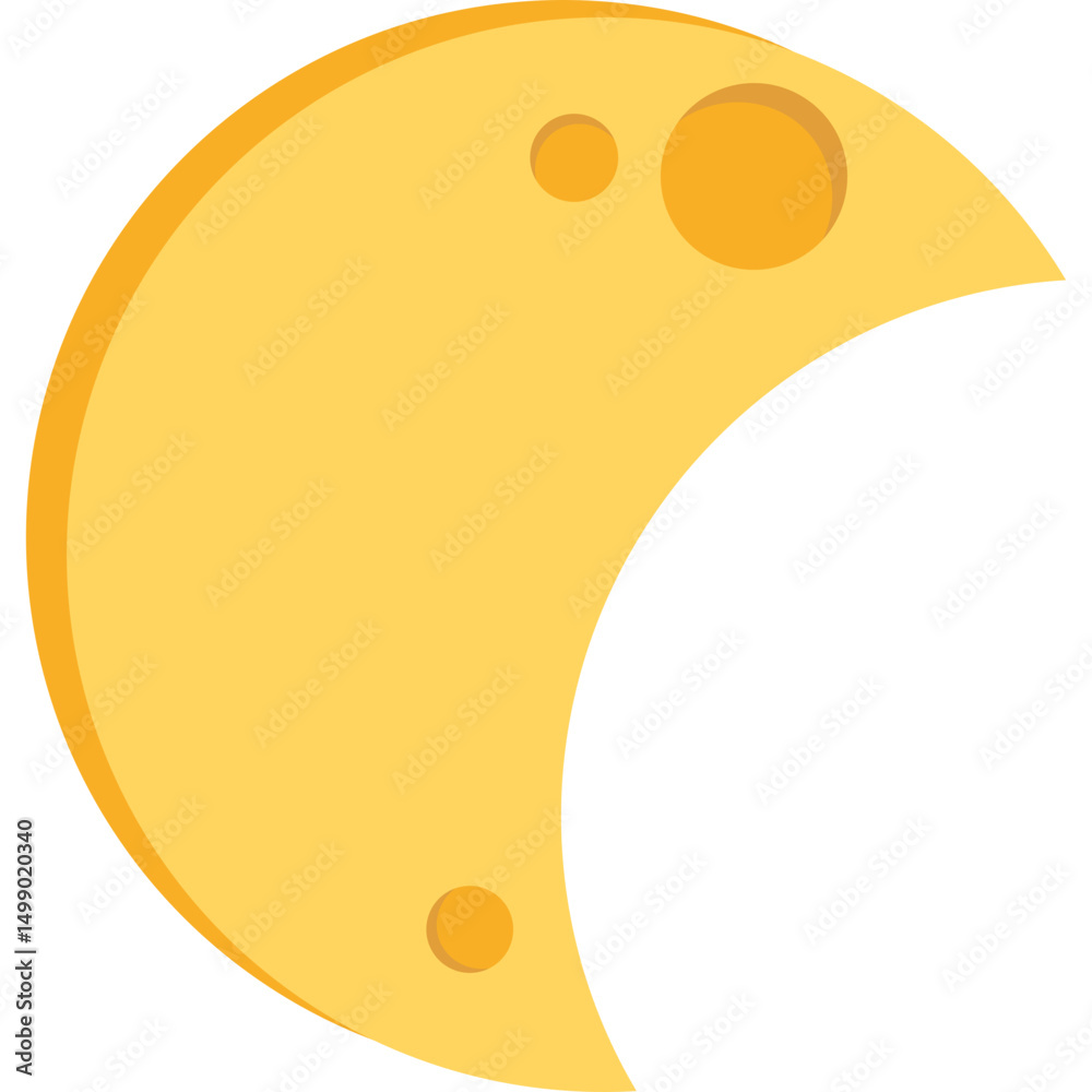 Fototapeta premium Space Moon Illustration