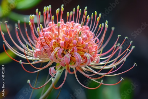 Protea cynaroides flowers photo