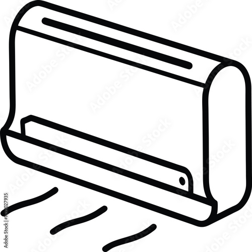 Wooden garden bench with an electric plug, kitchen knife, and a brown metal shelf