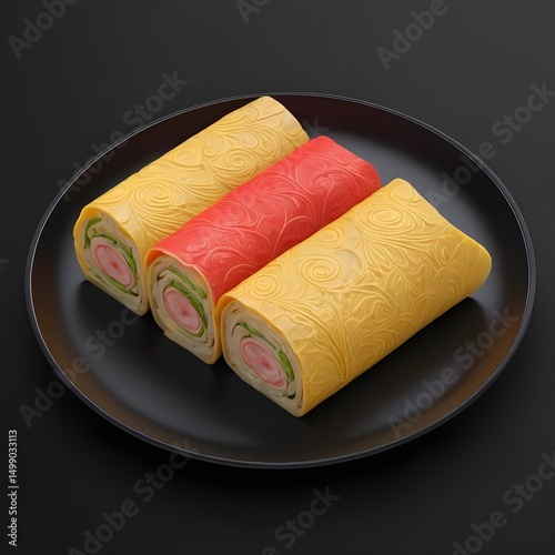 rolls of thread
