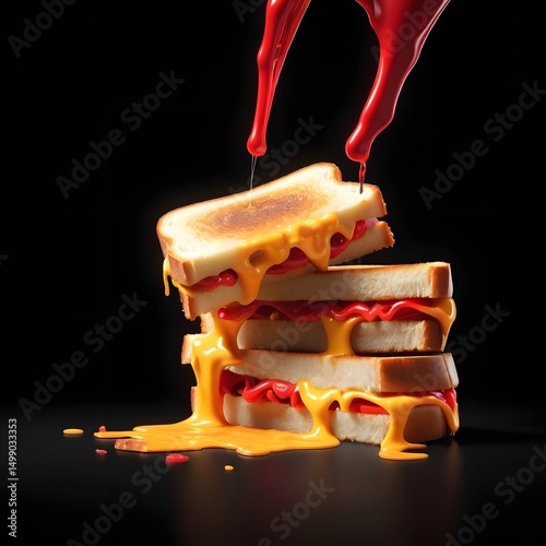 sandwich with cheese