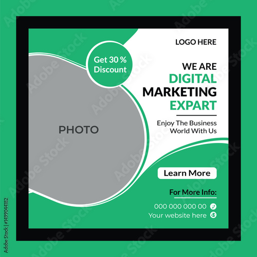 Corporate Social Media Post Design