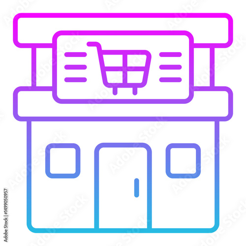 Grocery shop Icon