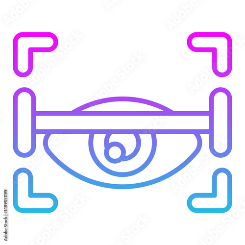 Eye scanner Icon