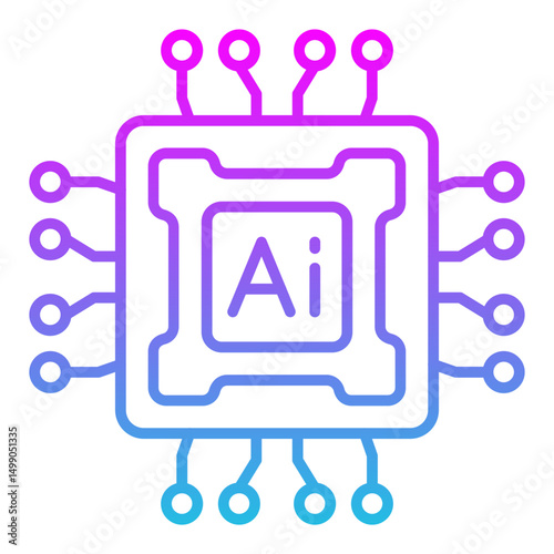Artificial intelligence Icon