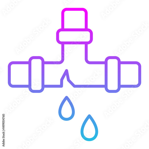 Water leaking Icon