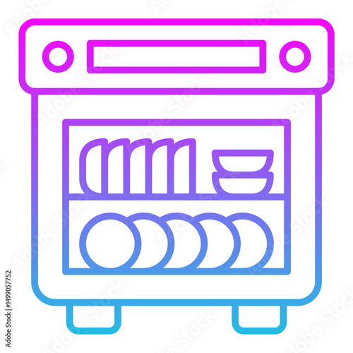 Dishwasher Icon
