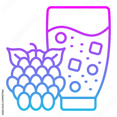 Grapes juice Icon