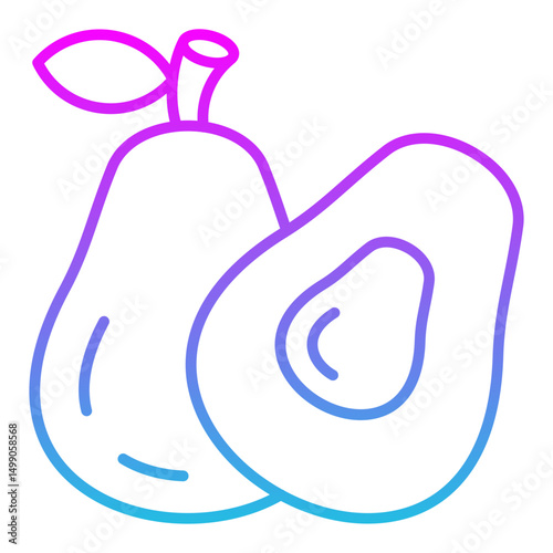 Avocado Icon