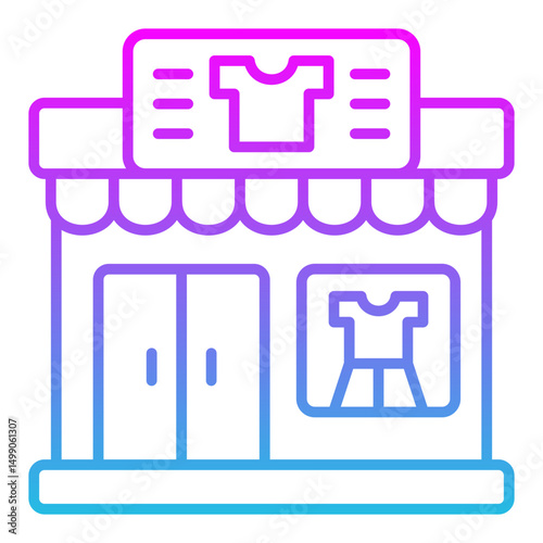 Clothing shop Icon