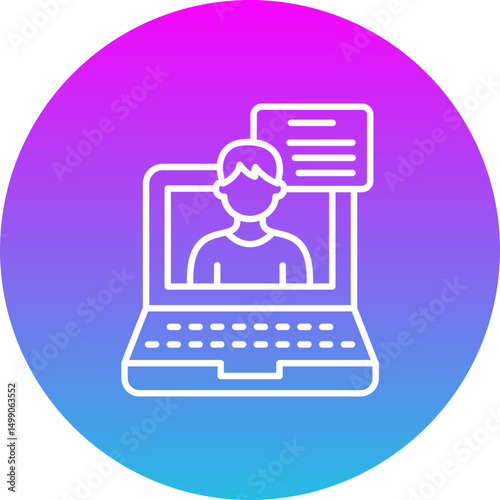 Online learning Icon