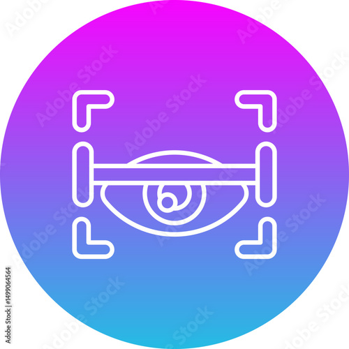 Eye scanner Icon