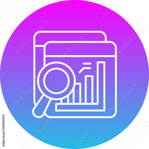 Predictive chart Icon