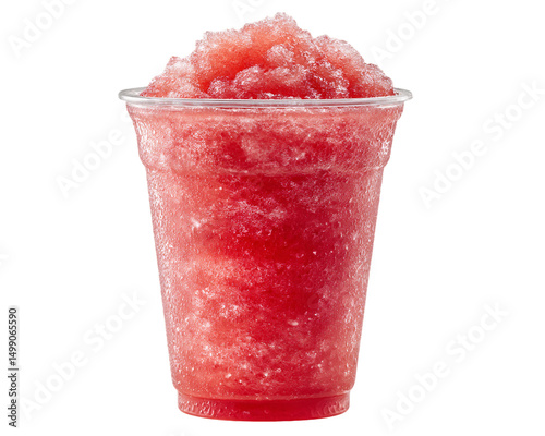 Wallpaper Mural Red Frozen Beverage in Clear Cup, PNG Torontodigital.ca