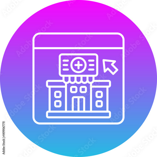 Online pharmacy Icon