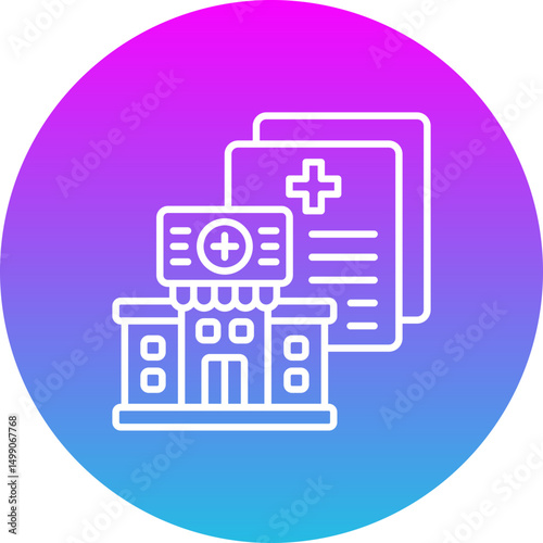 Pharmacy invoice Icon