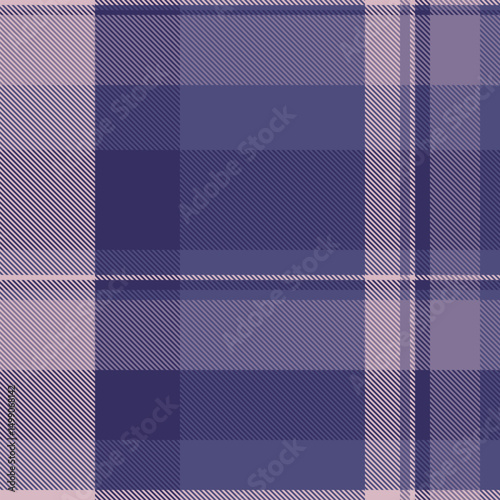 Woman pattern check texture, advertising seamless fabric tartan. Identity background plaid textile vector in indigo and pastel colors.