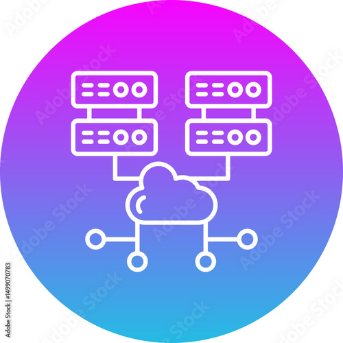 Cloud computing Icon