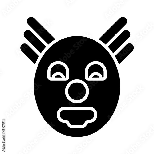 Clown Icon Design