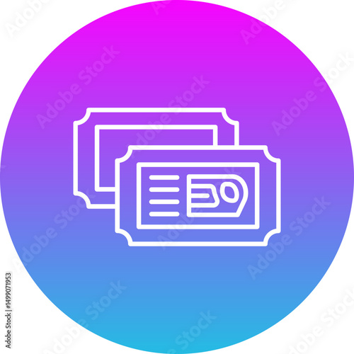Train ticket Icon