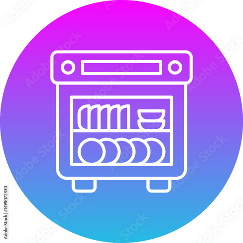 Dishwasher Icon