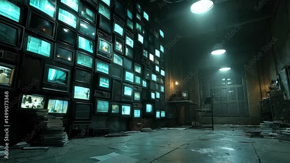 Surveillance Room Interior