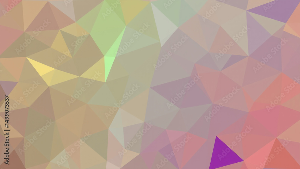 Fototapeta premium Abstract pastel geometric triangle background design