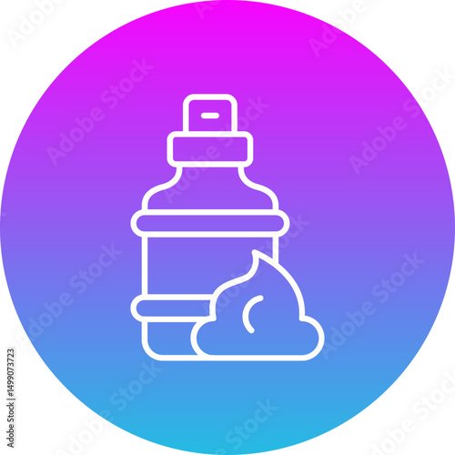 Shaving foam Icon